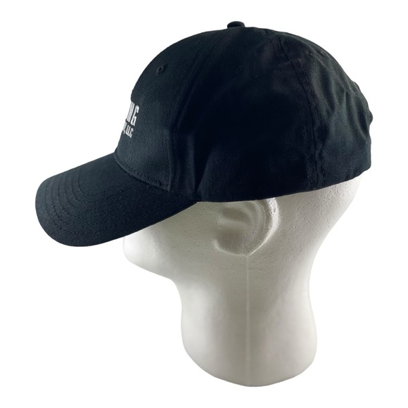 Waring Oil Company LLC OTTO Black White Embroidered Logo Baseball Cap Hat - Picture 4 of 6